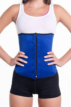 Latex Cotton Waist W/Zipper